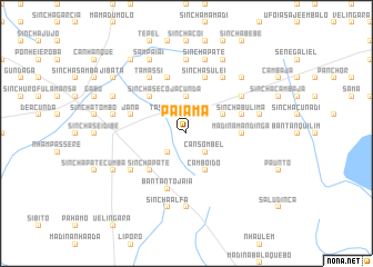 map of Paiama