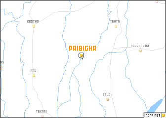 map of Pāi Bigha