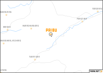 map of Paibu