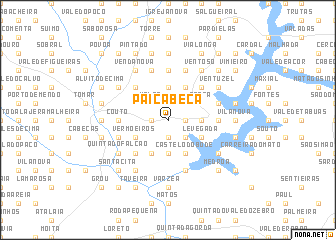 map of Pai Cabeça