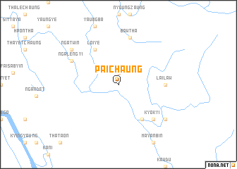 map of Paichaung