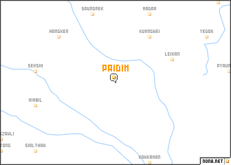 map of Paidim