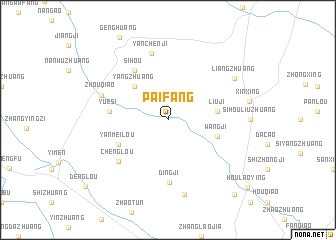 map of Paifang