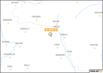 map of Paigao