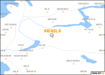 map of Paihola