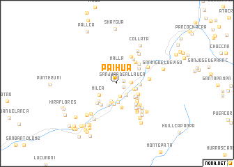 map of Paihua