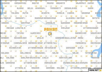 map of Pāikan