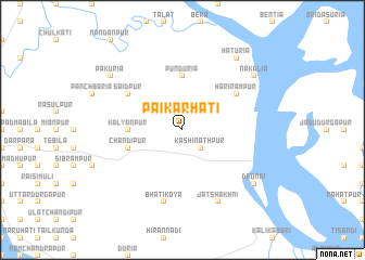 map of Paikarhāti