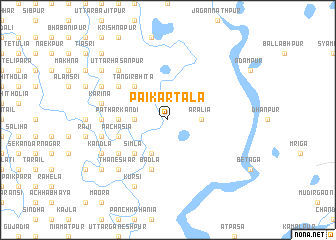 map of Pāikartala