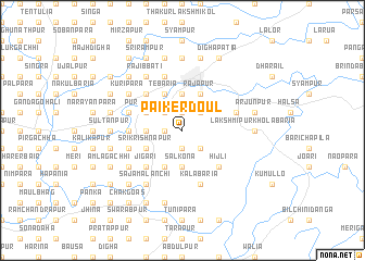 map of Pāikerdoul