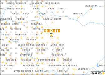 map of Pāikota