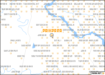 map of Pāikpāra