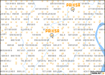 map of Pāiksa