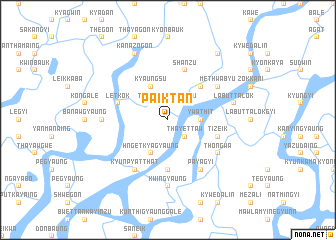 map of Paiktan