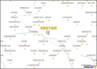 map of Paikthin