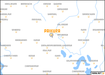 map of Paikura