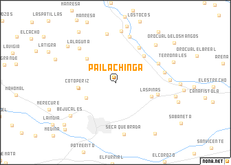 map of Paila Chinga