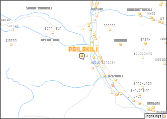 map of Paila Kili