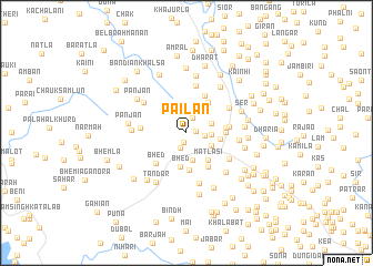map of Pailān