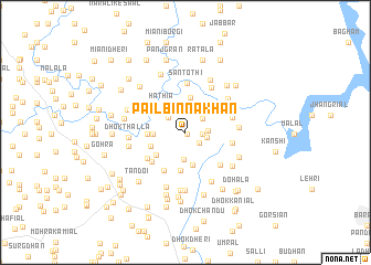 map of Pāil Binna Khān