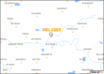 map of Pāilgaon