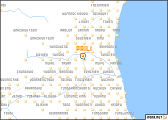 map of Pai-li