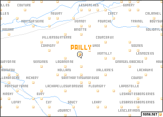 map of Pailly