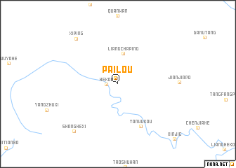 map of Pailou