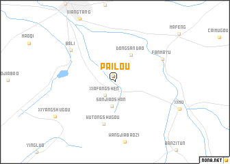 map of Pailou