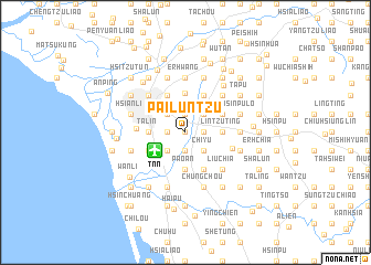 map of Pai-lun-tzu