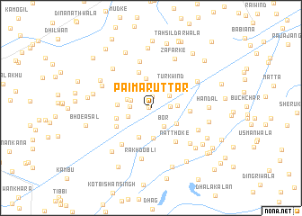 map of Paimār Uttār