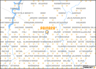 map of Pāināra