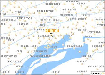 map of Painch