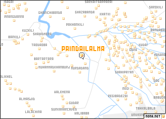 map of Paindai Lalma