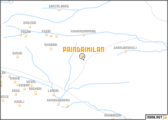 map of Paindai Milān