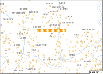 map of Paindāri Bānda