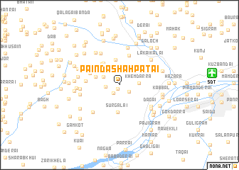 map of Painda Shāh Patai