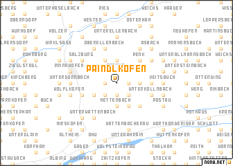 map of Paindlkofen