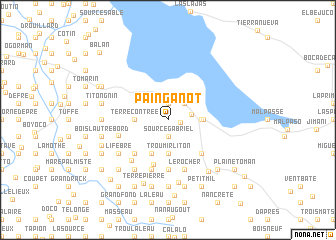 map of Pain Ganot