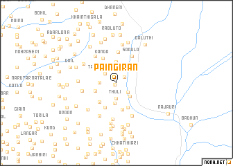 map of Paingirān