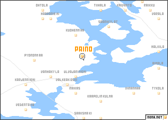 map of Paino