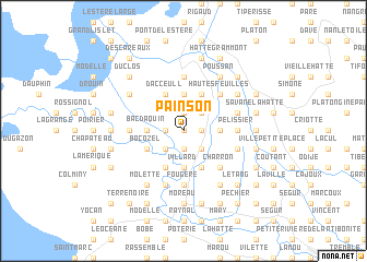 map of Painson