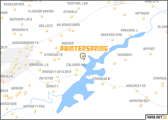 map of Painter Spring