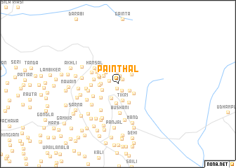 map of Painthal