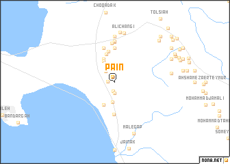 map of Pāʼīn