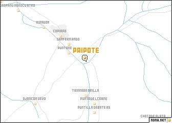 map of Paipote