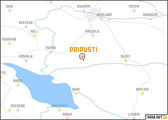 map of Paipusti