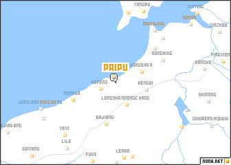 map of Paipu