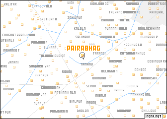 map of Pairābhāg