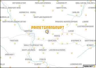 map of Pair-et-Grandrupt